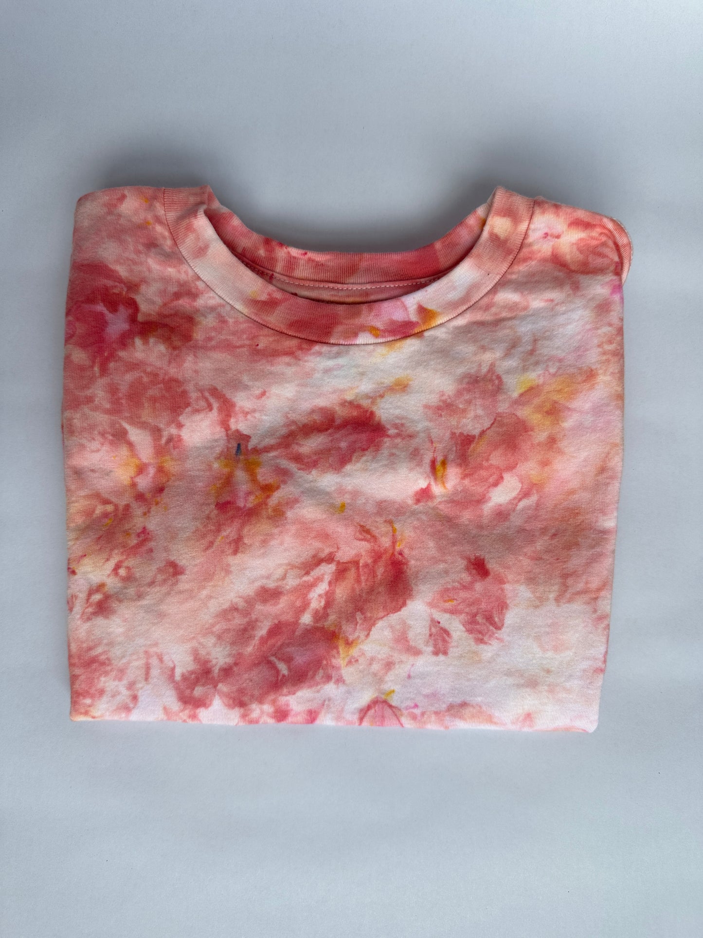 Ice Dyed Short Sleeve Baby Onesie or Kids T-shirt