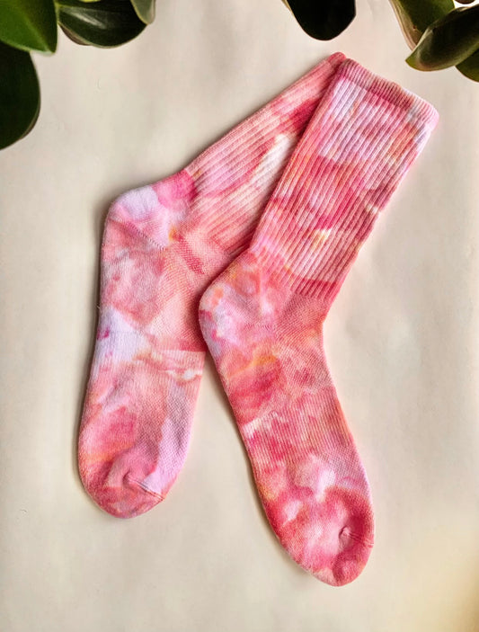 Ice Dyed Adult Socks
